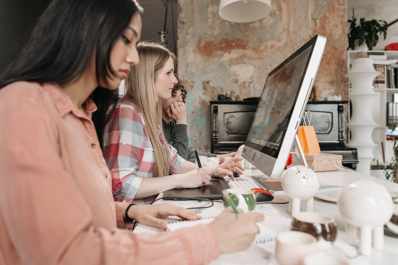 Работа за компьютером